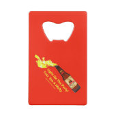 Molotovs Etikett für bleifreie Ale Geldbeutel Flaschenöffner (Rückseite)