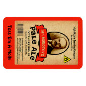 Molotovs Etikett für bleifreie Ale Magnet (Horizontal)