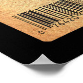 Molotovs Etikett für bleifreie Ale Poster (Ecke)