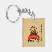 Molotovs Etikett für bleifreie Ale Schlüsselanhänger (Vorderseite links)