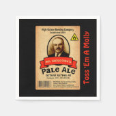 Molotovs Etikett für bleifreie Ale Serviette (Vorderseite)