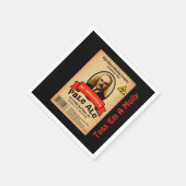 Molotovs Etikett für bleifreie Ale Serviette (Ecke)