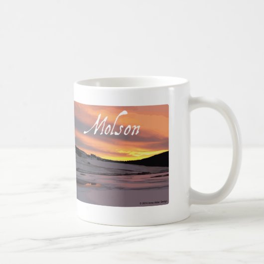 Molson See-Sonnenaufgang Kaffeetasse (Rechts)