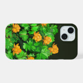 Moltebeere iPhone 15 Hülle (Rückseite (Horizontal))