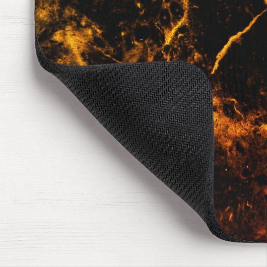 Molten Hot Lava Flow Mouse Pad Mousepad (Ecke)