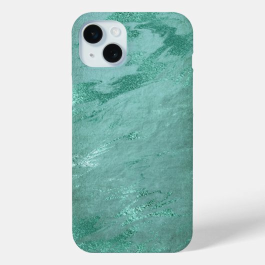 Molten Jade | Smarald Green Luxury Marble Case-Mate iPhone Hülle (Rückseite)