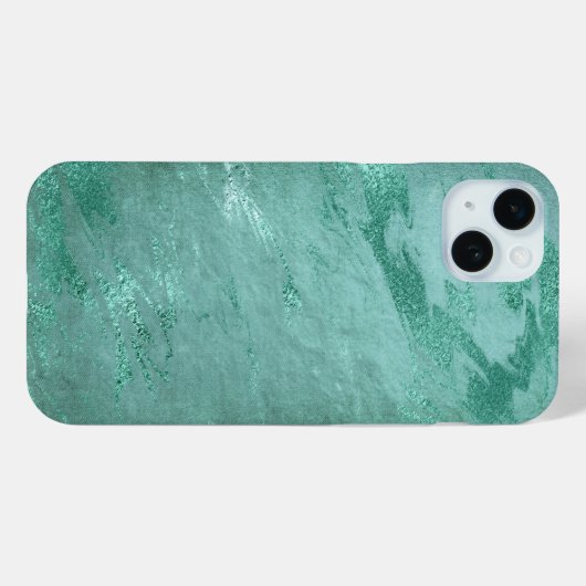 Molten Jade | Smarald Green Luxury Marble Case-Mate iPhone Hülle (Rückseite (Horizontal))