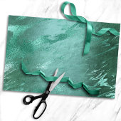 Molten Jade | Smarald Green Luxury Marble Seidenpapier