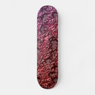 Molten Lava Camouflage Skateboard