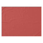 Molten Lava Dark Red Solid Color Print Tischdecke (Vorderseite (Horizontal))