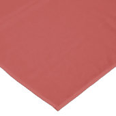 Molten Lava Dark Red Solid Color Print Tischdecke (Schrägansicht)