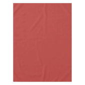 Molten Lava Dark Red Solid Color Print Tischdecke (Vorderseite)
