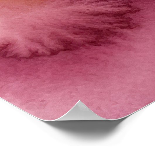 Molten Silence Poster (Ecke)