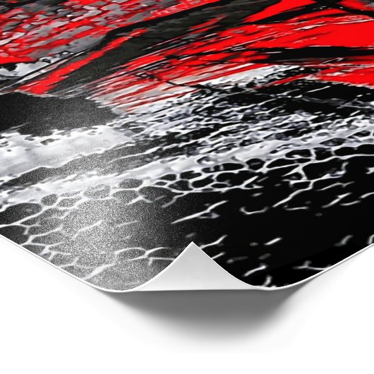 Molten Soul Fotodruck (Ecke)