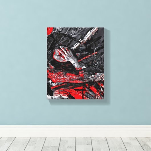 Molten Soul Leinwanddruck (Insitu (Holzboden))