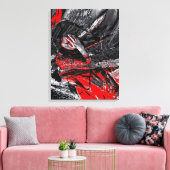 Molten Soul Leinwanddruck (Insitu (Wohnzimmer))