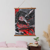 Molten Soul Wandteppich Mit Holzrahmen (Schlafzimmer)