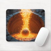Molten Transformation Tief Mousepad (Mit Mouse)