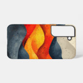 Molten Waves Handy Case Samsung Galaxy Hülle (Rückseite (Horizontal))