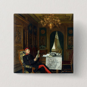 Moltke in Versailles, 1872 Button