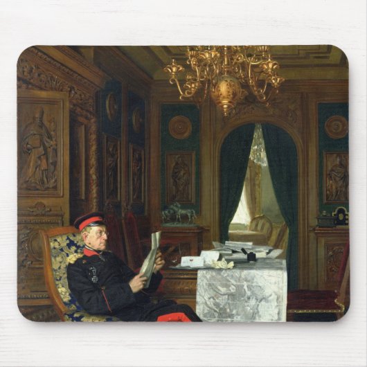 Moltke in Versailles, 1872 Mousepad (Vorne)