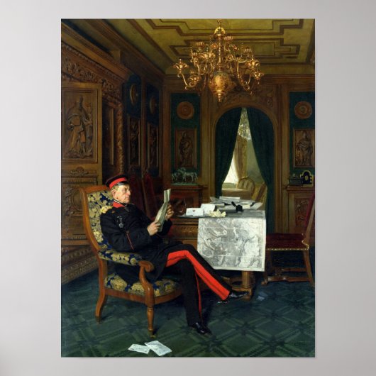 Moltke in Versailles, 1872 Poster (Vorne)
