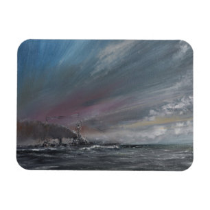 Moltke Jütland 1916. 2014 Magnet