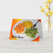 Molto Bueno Teigwarenkarte Karte (Gelbe Blume)