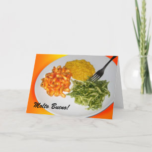 Molto Bueno Teigwarenkarte Karte