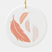 Moluccan Cockatoo Keramik Ornament (Hinten)