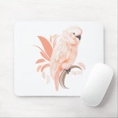 Moluccan Cockatoo Mousepad (Mit Mouse)