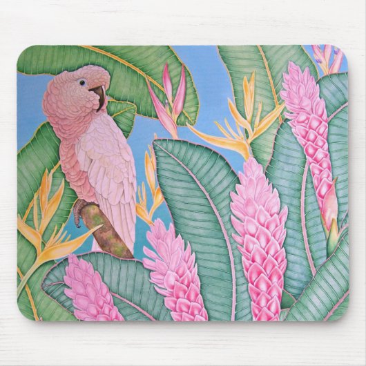 Moluccan Cockatoo Mousepad (Vorne)