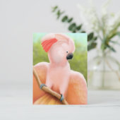 Moluccan Cockatoo Postcard Postkarte (Stehend Vorderseite)