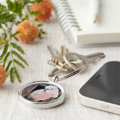 Moluccan Cockatoo Schlüsselanhänger (Seite)