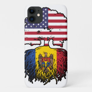Molva Moldavan American USA United States Flag Case-Mate iPhone Hülle