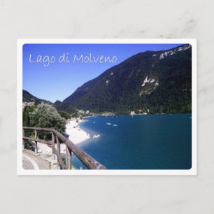 Molveno-See - Trentino Südtirol - Postkarte