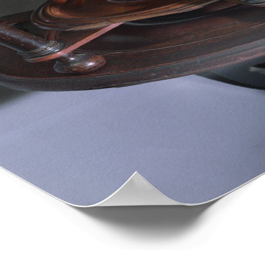 Molyneux Globe Poster (Ecke)