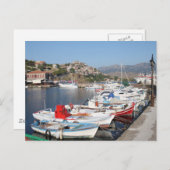 Molyvos Postkarte (Vorne/Hinten)