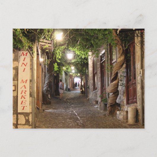 Molyvos Postkarte (Vorderseite)