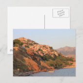 Molyvos Postkarte (Vorne/Hinten)