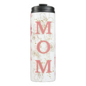 Mom 4 Photo Snapshots Coffee Travel Tumbler Mug Thermosbecher (Vorderseite)