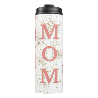 Mom 4 Photo Snapshots Coffee Travel Tumbler Mug Thermosbecher