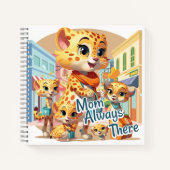 Mom Always There Notizblock (Vorderseite)