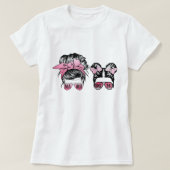 Mom and mini t-shirt to celebrate mother's day (Design vorne)