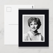 Mom as computer drawing card postkarte (Vorne/Hinten)