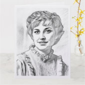 Mom as computer drawing karte (Gelbe Blume)