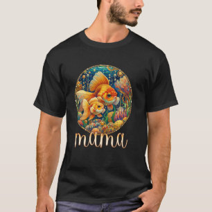 Mom Baby Goldfisch - Fish Mama Muttertag T-Shirt