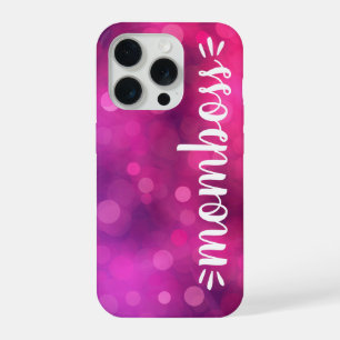 Mom Boss Babe Lustige Schrift Typografie Fett Hot iPhone 15 Pro Hülle