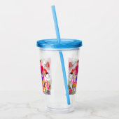 'Mom-Boss-Fire' – Diseño floral en cubos  Acryltrinkbecher (Links)