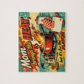 Mom brings the heat puzzle (Vertikal)